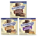 Millville Elevation Protein Bars Snack Bundle, 3 Variety Flavors in One Pack, Chocolate Energy Protein Bars, Chewy Choco Energy Snack Bars for Carb Conscious