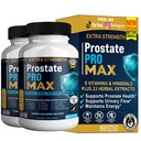 Prostate Pro Max, Natural Herbal Support Supplement, 60 Capsules, 30-Day Supply (2)