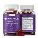 Ashwagandha Gummies for Relax & Cortisol Support – High Strength Root Extract with Cranberry & Chaste Tree, Grapefruit & Berry Flavour – Vegan, Non-GMO, Gluten-Free – 120 Gummies (60 Days)