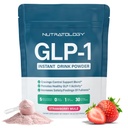 GLP-1 Booster | Control Cravings, Appetite Support & Gut Health | High In Fiber & Sugar-Free Drink Mix | GLP1 Supplements Weight Loss Women & Men | Strawberry Mule Flavor | Made In USA | 30 Servings
