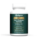 Wellgenix Immunity Max Probiotic 25 Billion CFU – Bifidobacterium Lactis, Saccharomyces Boulardii & Lactobacillus Rhamnosus – Gut Balance & Immune Support – 30 Vegetarian Delayed-Release Capsules