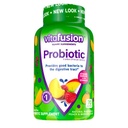 Vitafusion Probiotic Gummies Supplement, 5 Billion CFUs per Serving, Supports Digestive Health, Gluten-Free, Natural Raspberry, Peach & Mango Flavors, 70 Count (Pack of 2)