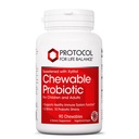 PROTOCOL FOR LIFE BALANCE Chewable Probiotic - 2 Billion CFU - Digestive Health & Immune System Support - Xylitol & Sorbitol - Lactobacillus Rhamnosus Probiotic - Halal & Vegan - 90 Chewables