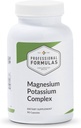 Professionel formulas Magnesium Kalium Complex - Meget Absorberet Magnesium (Malate & Citrate) og Kalium Citrate - Understøtter sund muskel, nerve, hjerte og elektrolytbalance - 90 kapsler