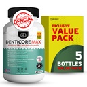Max for Gums and Teeth Health - 40 Billion CFU Advanced Oral Probiotics, Fresh Breath Support - 60 Capsules (5 Pack)