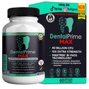 DentalPrime MAX Probiotic Supplement, 40 Billion CFU, MAKTREK Bi-Pass Technology, 60 Capsules, 30-Day Supply (1)
