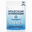 EDENVIA Molecular Hydrogen Water Tablets, Boosts Energy & Reduces Fatigue, GMO-Free, Gluten-Free & Soy-Free - 90 Tablets