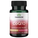 Swanson CoQ10 Cardiovascular and Cellular Energy Supplement for Heart-Health-Conscious Adults Seeking Antioxidant Support - 200 mg (30 Vegan Capsules)