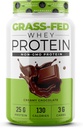Nutrology Grass Fed Whey Protein Powder, Creamy Chocolate Flavor, Supports Lean Muscle Recovery & Performance, Cold Processed Grass Fed Whey and Amino Acid Powder, Shake, Blend or Bake, 28 Servings