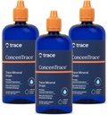 Trace Minerals ConcenTrace Drops | Full Spectrum Minerals | Ionic Liquid Magnesium, Chloride, Potassium | Low Sodium | Energy, Electrolytes, Hydration | 288 Day Supply, 8 fl oz (Pack of 3)