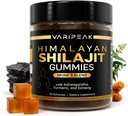 4-in-1 Organic Himalayan Shilajit Gummies (124; med Ashwagandha, gurkemeje, & Ginseng; 124; Adaptogen for energi, Immunitet & Vitality Support) 124; Organic, Vegan, Sugar- Free