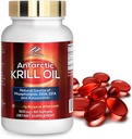 Antarktiske krill Oil Dietary Supplement (500 mg, 60 Softgel)