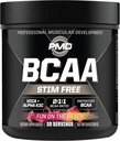 PMD Sports BCAA Stimulerende - Gratis Aminosyrer - Bedre workout ydeevne, forbedret inddrivelse, Daglig energi, Muscle Builder, og Muscle Sparing - BCAA Powder Drink Mix - Fun på stranden (30 Servere)