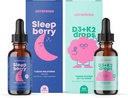JoySpring Vitamin D3 K2 for børn kan støtte sund immunsystem D for børn og flydende melatonin for børn søvn støtte