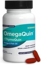 OmegaQuin Black Seed Oil + Vivo Mega Fish Oil against 124; Synergistisk Omega-3 & Thymoquinon Supplement