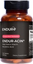 ENDUR-ACIN Niacin - Vitamin B3 Niacin 500mg Extended Release & Low-Flush, 100 Tablets - Supports Cholesterol Balance & Heart Health - Endurance Products