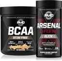 PMD Sports Arsenal X Inferno Superior Fast- Actioning Flydende Gel Termogen Fat Burner (120 Flydende Gels) Sport BCAA for inddrivelse og Performance- Fun på stranden (30 Servere)