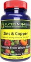 ZINC & Copper - LAB Tested for Highest Purity! Fast Absorption, 100% Organic Natural Ingredients - Massive Immune Support - Repair Heart & Body! - Vegan Tablets (60ct)