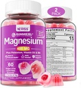 Sugar-Free Magnesium Gummies 400mg | 5-in-1 Complex Magnesium: Glycinate, Citrate, Malate, Chloride & Taurate | with Ashwagandha, Vitamin D3 & Zinc | Calm, Mood & Energy Support | Vegan, 2-Pack