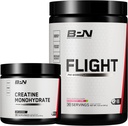 BPN Creatine Monohydrat & Flight Pre Workout (Strawberry Kiwi) Bundle