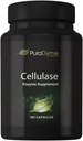 PuraDyme - Cellulase Enzyme supplement, understøtter fordøjelsessygdomme, 180 kapsler