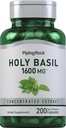 Piping Rock Holy Basilikum Kapsler 124; 1600 mg