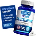 We Like Vitamins | NSF Certified Glutathione Supplement | Manufactured in USA | Highly Bioavailable | L-Glutathione Antioxidant Support|500mg Per Serving | 200 Capsules