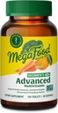 MegaFood Women's 40+ Advanced Multivitamin for Women - Dr Formulated - Vitamin B, Vitamin D3, Vitamin K2 & Choline - Energy Metabolism, Brain Health & Bone Health - Vegetarian - 120 Tabs (60 servings)