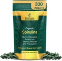 Biogenese Organic Spirulina Mini tabletter - 300 Count (200 mg)