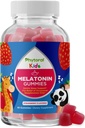 Phytoral Kids Melatonin 1mg Gummy Vitamin - Pure Melatonin Gummies for Kids and Mood Support - Børns Vitamin Gummy for Deep Sleep Supplement Gummies 1mg