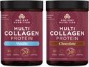 Ancient Nutrition Multi Collagen Protein Powder Vanilla 45 Servere + Multi Collagen Protein Powder Chocolate 45 Servere