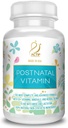 Aktivitet Postnatal Vitamin med 25 + Økologiske Vitamin og Økologiske Urter, Sygepleje og Amning Supplement, Understøtter Baby 's Brain Development, Non- GMO, Made in USA, 90 Greve