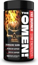 JNX SPORTS The Omen! Thermogenic Fat Burner – Dietary Supplement for Men & Women with L Carnitine | Appetite Suppressant & Metabolism Booster | 100 Capsules