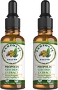 Green Propolis Extract Liquid - Brazilian Bee Propolis - Alcohol-Free Immune Support Supplement - 60-Day Supply - Natural Immunity Shots