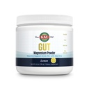 KAL Gut Magnesium Plus Aloe Vera Powder - Lemon Drink Mix - Magnesium Citrate Supplement med Aloe Vera Gel til fordøjelse og afslapning support - Ingen sukker - 60- dag garanti, 40 Servering, 4.8 OZ