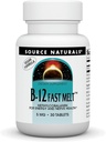 Source Naturals Vitamin B-12, Supports Energy Production* 5 mg - 30 Fast Melt Vegan Formula