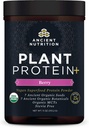 Ancient Nutrition Plant Based Protein Powder, Plant Protein +, Berry, Organic Vegan Superfoods Supplement, 15g Protein Per Servering, Great for Protein Shakes, Gluten Free, Paleo Friendly 12 Serveringer