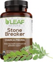 B 'Leaf Nature Chanca Piedra Stone Breaker, 100 kapsler, 1000mg - Traditional Herbal Nyre Support - Non-GMO, Vegan, Gluten- Free Urinary Tract & Lever Wellness