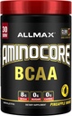 ALLMAX Nutrition AMINOCORE BCAA Powder, 8.18 Bedste Aminosyrer, Intra og Post Workout Inddrivelse Drik, Gluten Free, Ananas Mango, 315 g