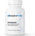Liposomal Spermidine 8mg | Spermidine-Rich Wheat Germ Extract | for Women & Men to Promote Cellular Renewal for Healthy Aging | Gluten Free, Vegan, USA Made, Non-GMO | 60 Capsules