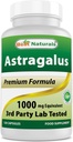 Bedste Naturals Astragalus Capsule, 1000 mg, 120 Count