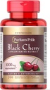 Puritans Pride Black Cherry 1000 mg kapsler, 200 Greve