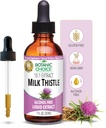 Botanic Choice Milk Thistle Liquid Extract, Alkohol fri, Gluten fri, hurtigt fungerende Traditional Lever Favorite, 1 fl. oz