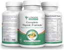 Komplet Thymic Formel ™, Omfattende Multivitamin & Multimineral med Thymus Glandular Extracts (180 greve (pakke med 1)