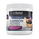 Betel Natural Premium Aktiveret kul / Carbon Activado pulver 100% Pure Ultra Fine - 2 Oz