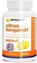BergaMet Citrus Bergamot Supplement, 170:1 Extract, 1200mg, 80% Polyphenols, Italian Citrus Bergamot Supplement for High Cholesterol, 60 Capsules, 1 Month, Made in The USA