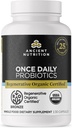 Ancient Nutrition Regenerative Organic Certified Probiotics, Daily Probiotics Once Daily, Sund fordøjelse og immunsystem Funktionssupport, 25 Millioner CFU * Per Servering, 30 Tæl