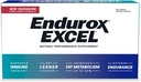 Pacific Health Endurox Excel Natural Performance Supplement, Øger Metabolisme & Bygge Endurance med Ciwujia (Ginseng) Root - 60 Caps
