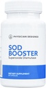 Lægen designet VARS Booster - Superoxide Dismutase Supplement- 124; Supplement- 124; 60 Kapsler - 124; Bedste Antioxidant Kosttilskud