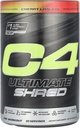Cellucor C4 Ultimate Shred Pre Workout Powder, Metabolisme Supplement med Cayenne Extract + 300mg Koffein + TeaCrine + Dynamin - Cherry Limeade, 20 Servere